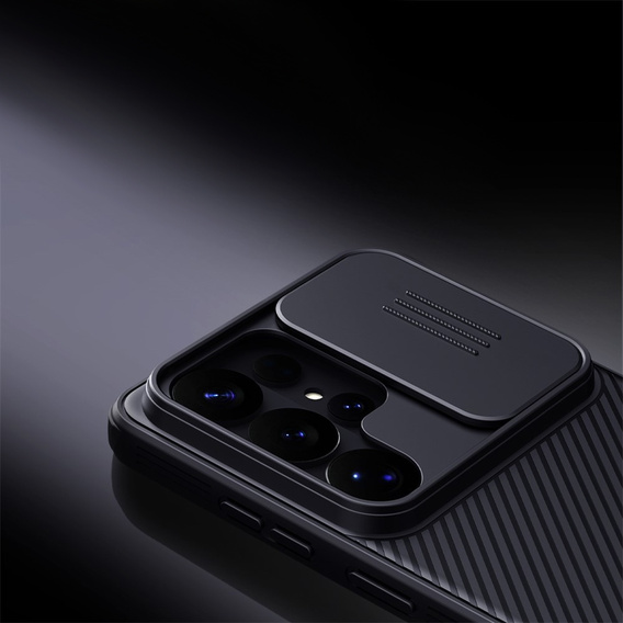 NILLKIN Camshield Pro case with camera cover for Samsung Galaxy S26 Ultra, black