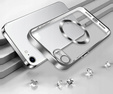 Case for iPhone 7 / 8, Electro MagSafe, silver + Screen Glass