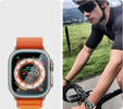 2x Tempered Glass with ERBORD mounting frame for Apple Watch Ultra 1/2/3 49mm