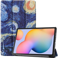 Case for Samsung Galaxy Tab S6 Lite, Smartcase, painted pattern