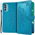 Flip case for Motorola Moto G52 / G82 5G, Mandala, blue