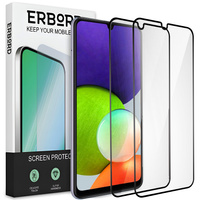2x Ceramic ERBORD Hybrid Glass for Samsung Galaxy A22 5G