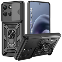 Case for Motorola Moto G86 5G, CamShield Slide, black