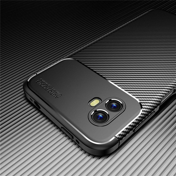 Case for Samsung Galaxy Xcover 6 Pro, Carbon Gel, black