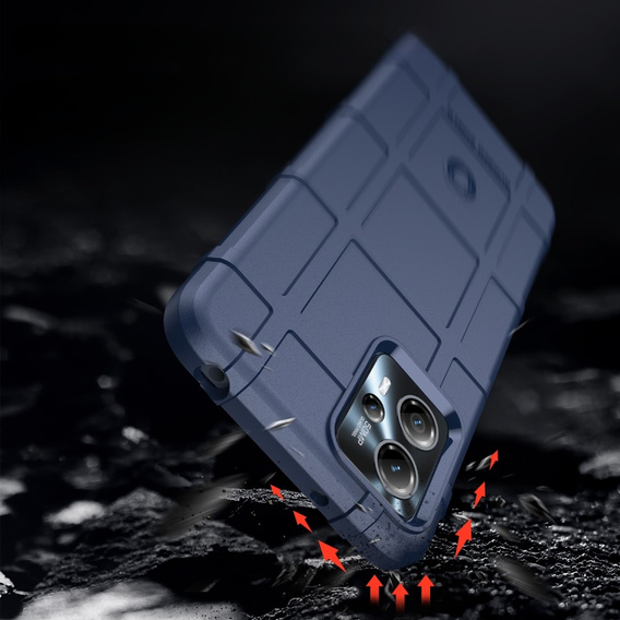 Case for Motorola Moto G13 / G23, Rugged Shield, blue
