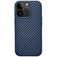 KZDOO Case for iPhone 16 Pro, Carbon Fiber, blue