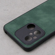 Case for Xiaomi Redmi 12C, ERBORD Business, with metal plate for car mounts, green