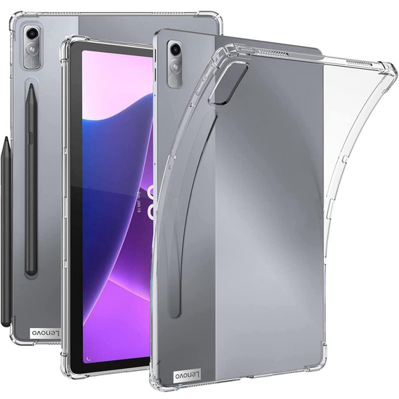 Case for Lenovo Tab P11 Pro Gen 2 TB132FU TB132XU 11.2", Silicone, transparent