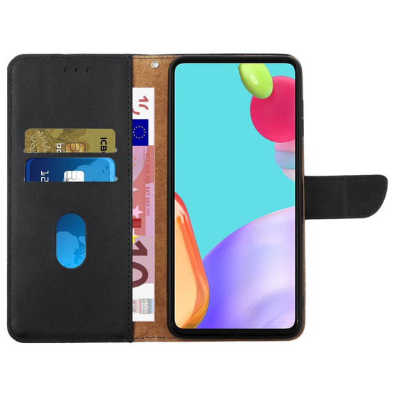Flip case for Samsung Galaxy Xcover 7, Split Leather, black