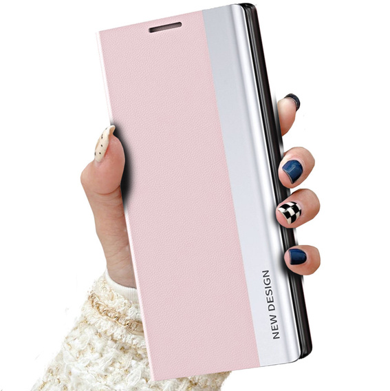 Flip case for Xiaomi 12T / 12T Pro, Side Magnetic, pink