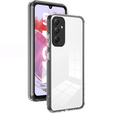 Case for Samsung Galaxy M34 5G, Fusion Hybrid, with camera protection, transparent / black