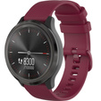 Silicone Universal Strap 20mm, maroon