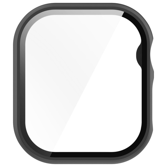 Electroplated TPU Full Coverage Case for Apple Watch 7 / 8 41MM, Black