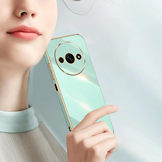 Case for Xiaomi Redmi A3, Glamour CamShield, mint