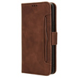 Flip case for Honor Magic 6 Lite 5G, Card Slot, brown