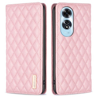 Flip case for Oppo A60, Wallet, BINFEN COLOR, pink