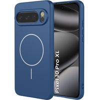 Silicone sleeve for Google Pixel 10 Pro XL, for MagSafe, blue