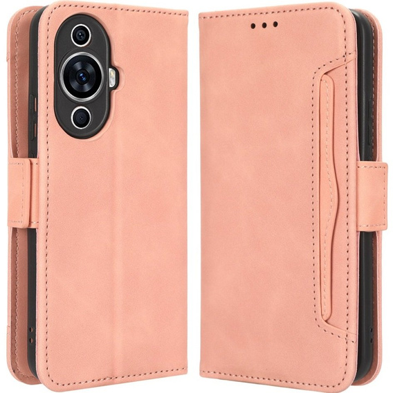 Flip case for Huawei Nova 11, Card Slot, pink