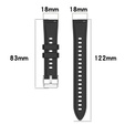 Silicone Universal Strap 18mm