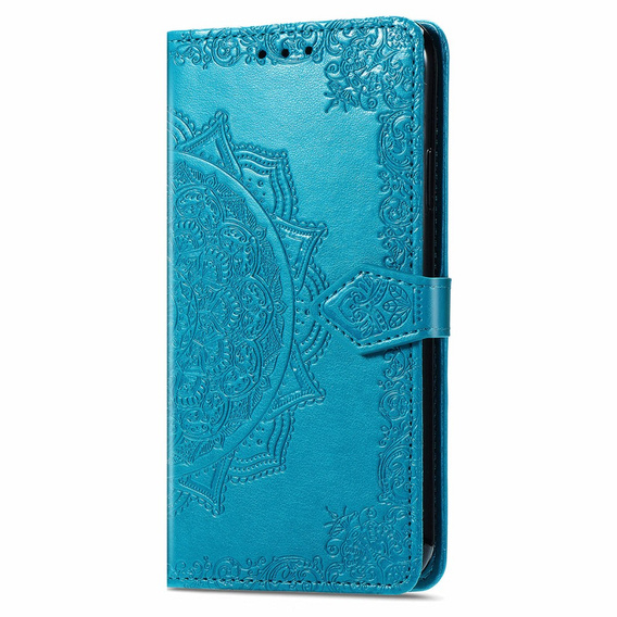 Flip case for TCL 20 SE, Mandala, blue