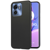 Thin Case for Motorola Edge 40, Slim, black