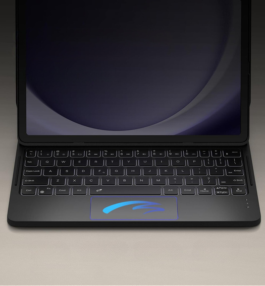 Dexnor magnetic case with keyboard and touchpad for Samsung Galaxy Tab A9+