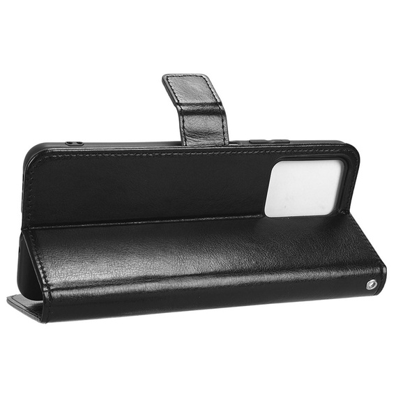 Flip case for Xiaomi Redmi Note 12 5G / POCO X5 5G, Crazy Horse Wallet, black