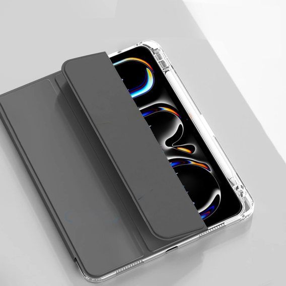 Case for Apple iPad Pro 13" 7 gen. 2024 (A2925, Smartcase Hybrid, with stylus space, black