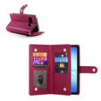 Wallet Zipper Pocket flip case for Samsung Galaxy A17 5G, Wallet Zipper Pocket, red