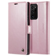 CASEME flip case for Samsung Galaxy Note 20 Ultra, Waxy Textupink, pink