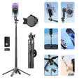 Blavec Fusion P06 - aluminium selfie stick with MagSafe, tripod and remote control