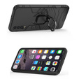 Case for Samsung Galaxy A50, Kickstand Ring, black