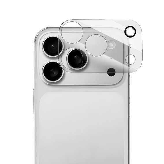 2x ERBORD camera island tempered glass for iPhone 17 Pro Max