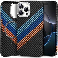 MagSafe's iPhone 16 Pro Max Case, Carbon Fiber, dark blue