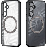 DuxDucis case for Samsung Galaxy S23 FE, Aimo case, for MagSafe, transparent / black
