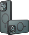 Case for Honor 400 Lite, for MagSafe, ERBORD Matt Case, black