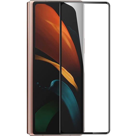 3D Tempered Glass for Samsung Galaxy Z Fold 4 5G, black