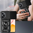 Case for Honor 400 Pro 5G, CamShield Slide, black