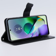 Flip case for Motorola Moto G54 5G, Butterfly, black