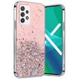 Case for Samsung Galaxy A33 5G, Glittery, pink