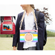 Case for Samsung Galaxy Tab S10 Lite / S10 FE / S9 FE / S9 / S8 / Tab S7, armored rotary 360, colorful
