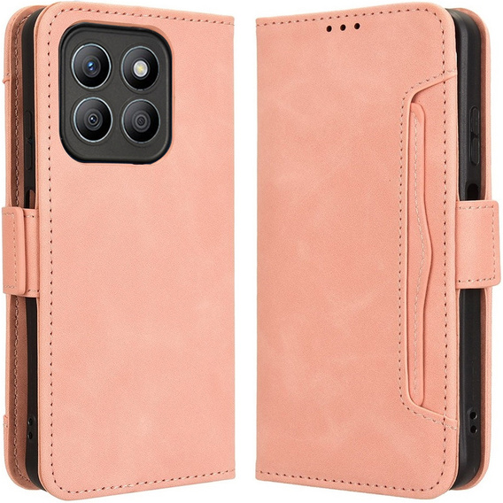 Flip case for Motorola Moto G86 Power 5G, Card Slot, pink