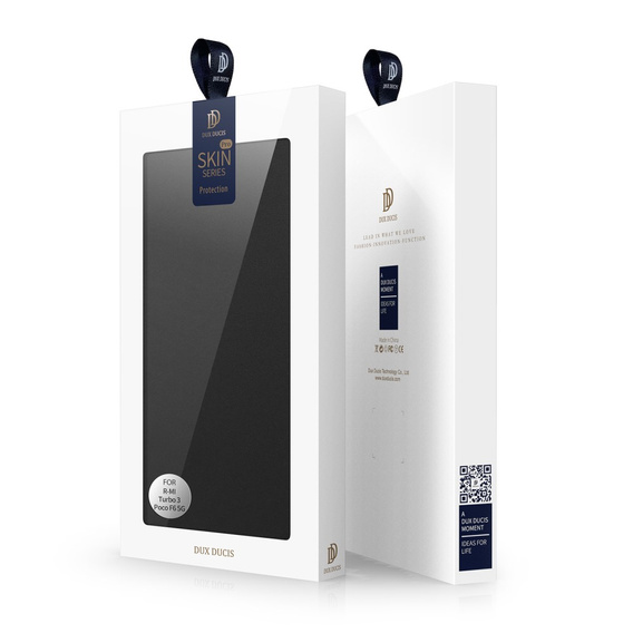 Dux Ducis Case for Xiaomi Poco F6, Skinpro, black