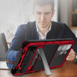 Case for Samsung Galaxy S22 Ultra, R-JUST, armoured, red