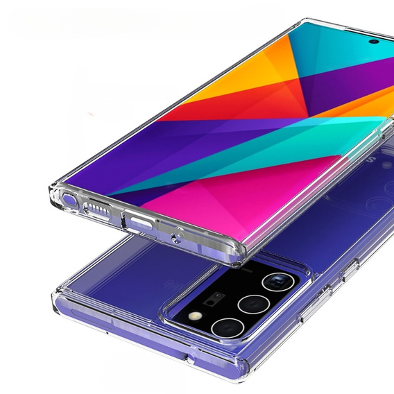 Case for Galaxy Note 20 Ultra, Fusion Hybrid, transparent