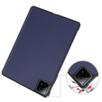 Case for Xiaomi Pad 6S Pro 12.4, Smartcase, dark blue