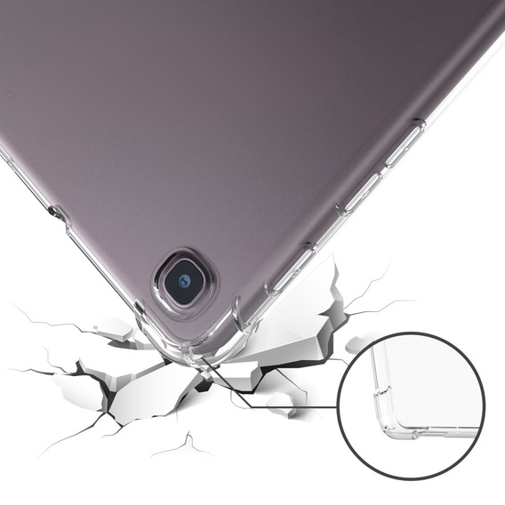 Case for Samsung Galaxy Tab A7 Lite, Silicone, transparent