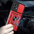 Case for Motorola Moto G13 / G23, CamShield Slide, red