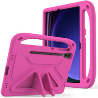 Children's Case for Samsung Galaxy Tab S9 FE+, Children's Case with Handle, pink