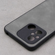 Case for Xiaomi Redmi 12C, ERBORD Business, with metal plate for car mounts, light grey
